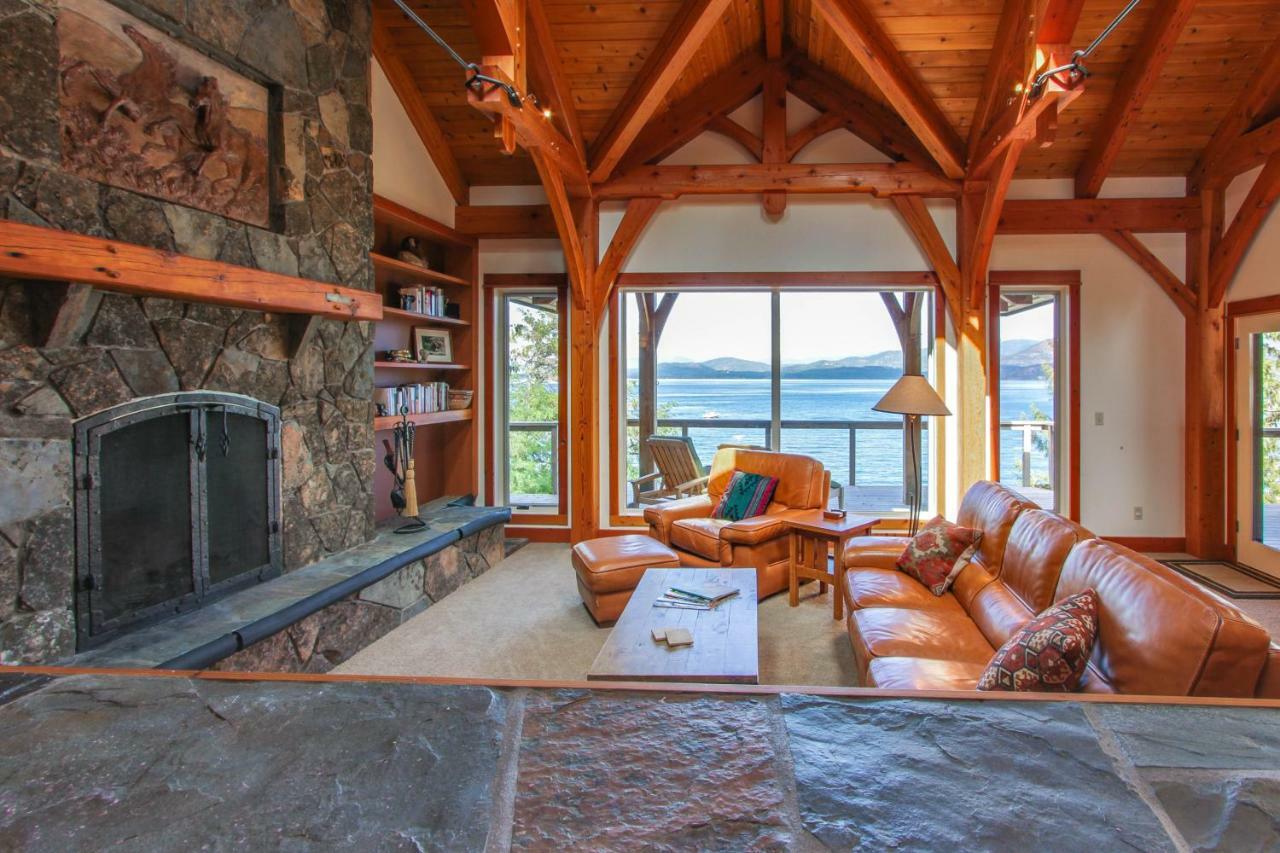Bottle Bay Lakefront Lodge Sandpoint Luaran gambar